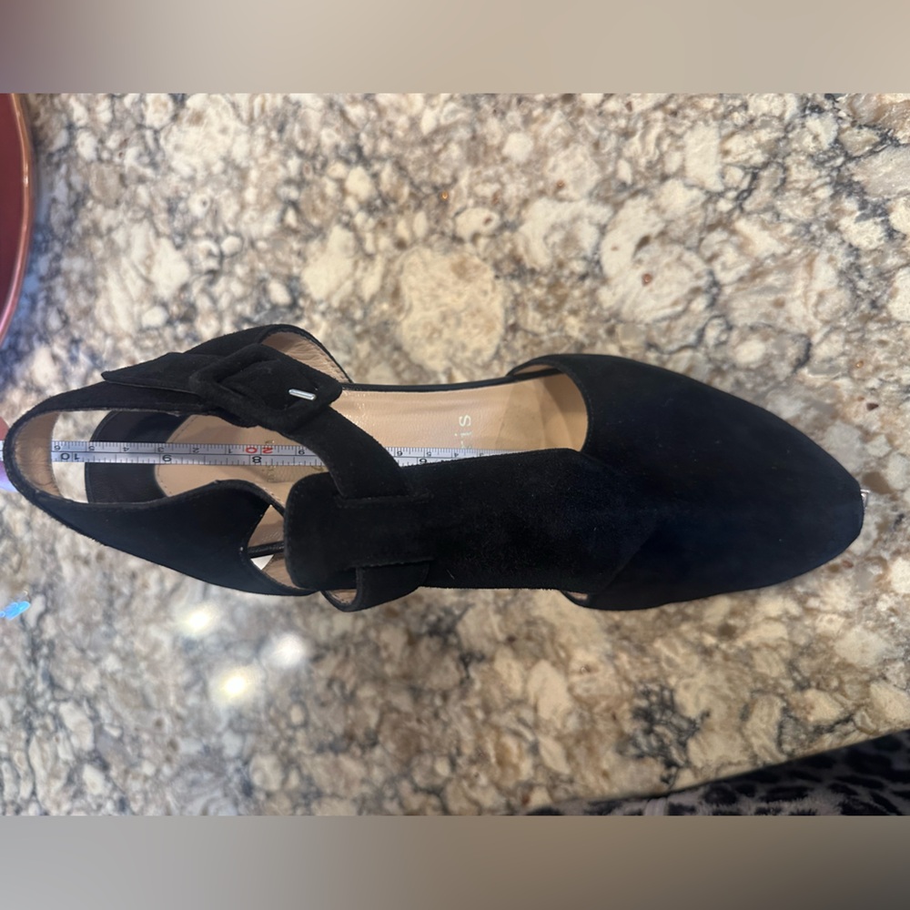Christian Louboutin Black Suede Platform Heels - Picture 13 of 15